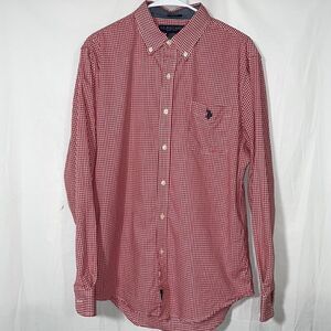 U.S polo button down T shirt
